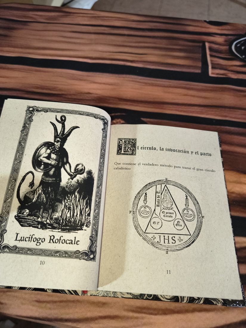 Lucífogo Rofocale y el círculo, la invocación y el pacto