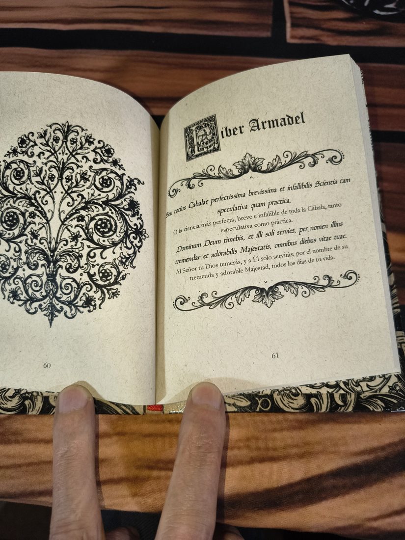 Portadilla del Liber Armadel