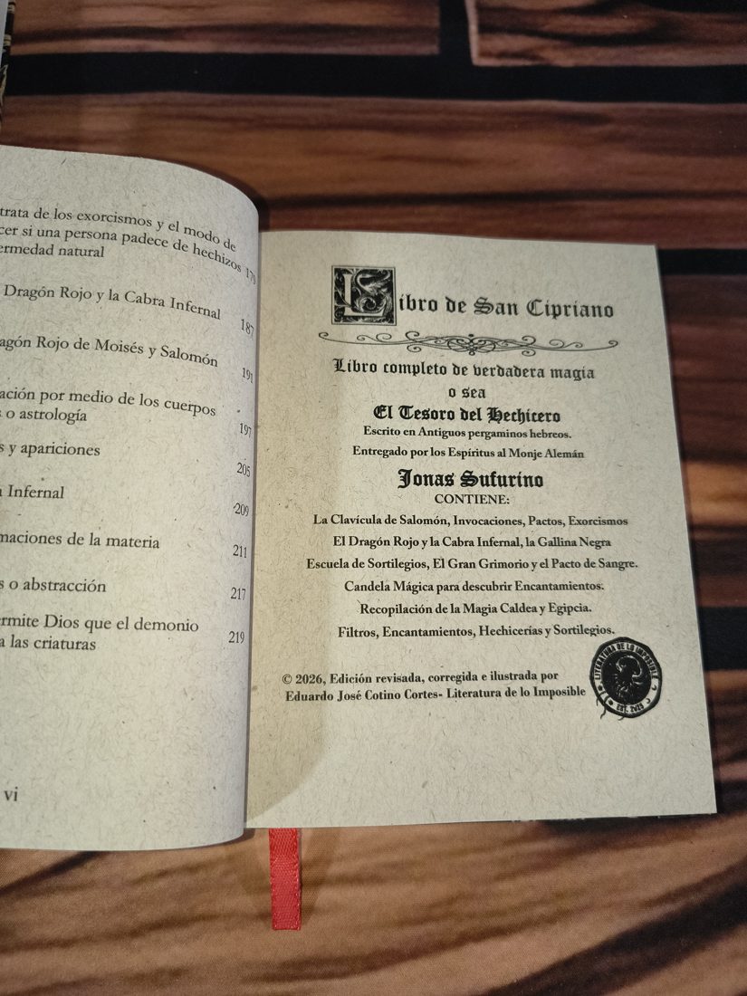 Páginas interiores: El anillo de Salomón, Gran Talismán de Constelaciones